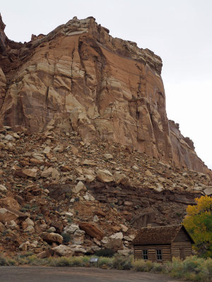 The Fruita schoolhouse in Capitol Reef NP