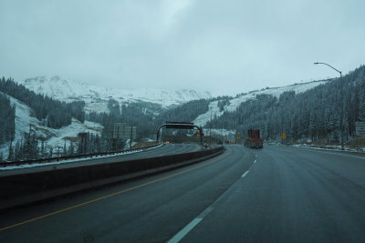 On Interstate 70, heading west towards Utah