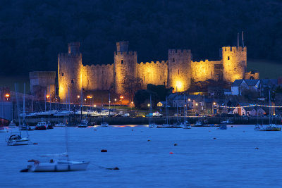 Conway Castle from Deganwy