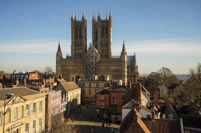 Cathedral from castle walls