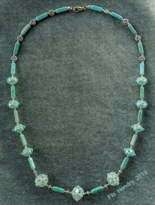 Pinch Beaded Beads Necklace full view.jpg
