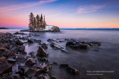 Tombolo, Lake Superior