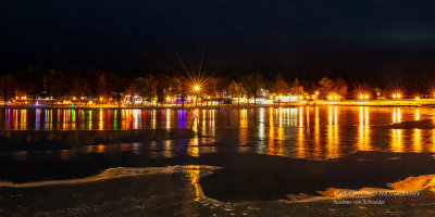 Christmas lights, Ladysmith, Wisconsin