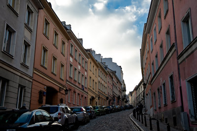 Walking Uphill Bednarska Street