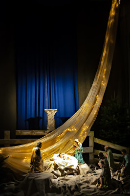 Nativity Scene At St. Francis Church