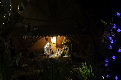 Nativity Scene At St.John of God Church