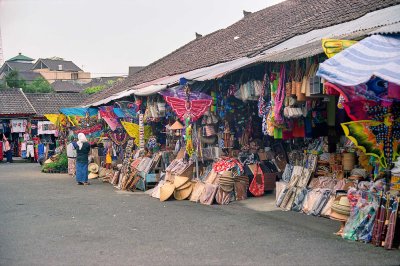 Muslim shopping area in Bali Reala