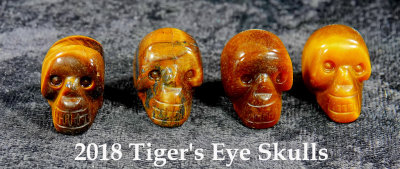 2018 Tiger's Eye Skulls RX409871