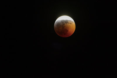 blood Moon 2 ( prior to total eclipse)
