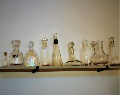 Pretty Bottles in a Row