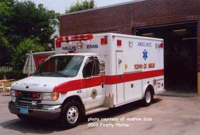 Millis MA Ambulance 49