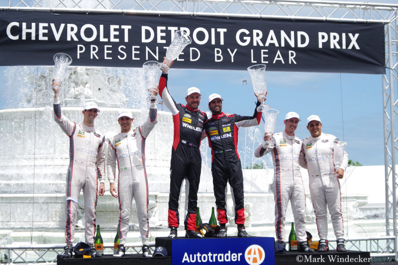 2nd-Ricky Taylor/Helio Castroneves 1st-Eric Curran/Felipe Nasr 3rd-Dane Cameron/Juan Pablo Montoya