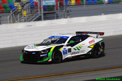 Rebel Rock Racing Chevrolet Camaro GT4.
