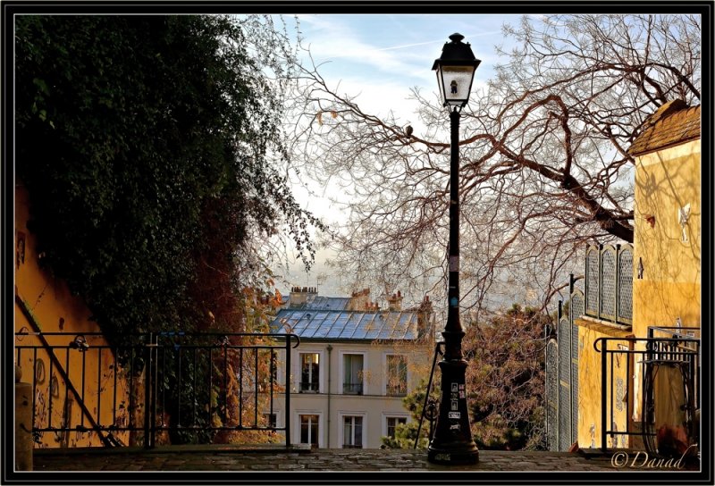 Matin dHiver  Montmartre.