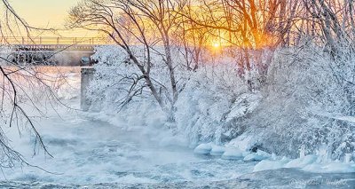 Rideau River Sunrise Frost P1370937-43