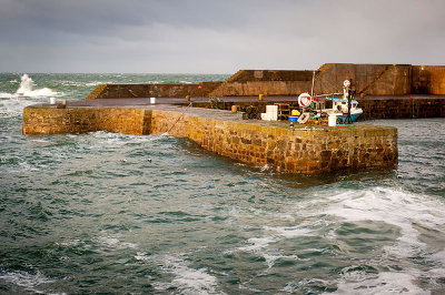 8th January 2019  Whitehills harbour