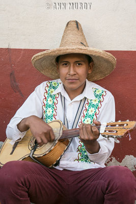 Musician in Angahuan