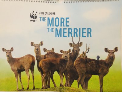 WWF-wall calendar 2019