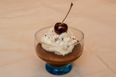 Cherry Chocolate Mousse