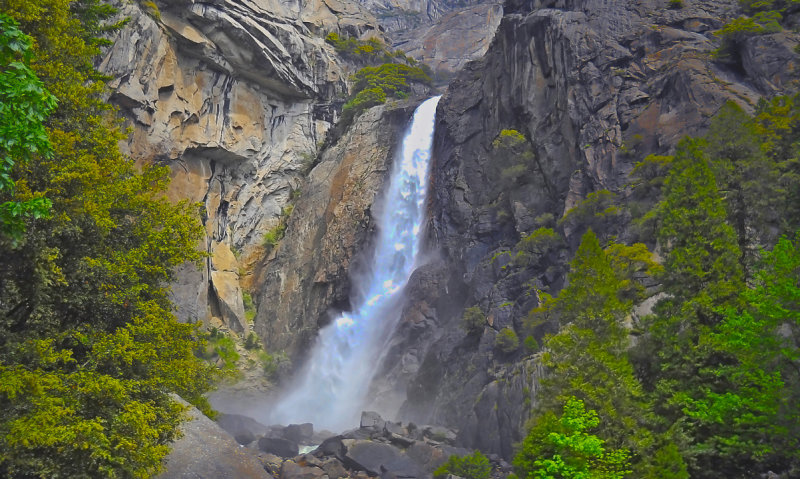 Yosemite Falls, lowest of three sections.