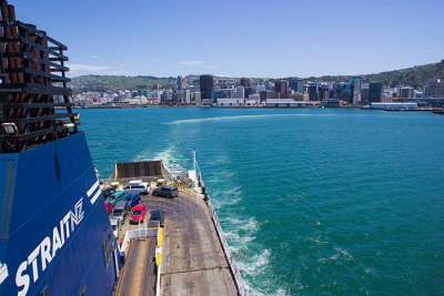 Wellington from ferry