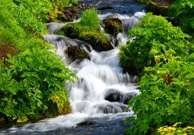 Small stream at Seljalandsfoss waterfalls,  Iceland 176