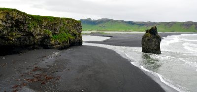 Arnardrangur and Reynisfjara Beach,  near Vik i Myrdal, Iceland 329 