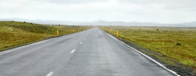 Icelandic Highway 1 along Þjóðvegur, Iceland 408 