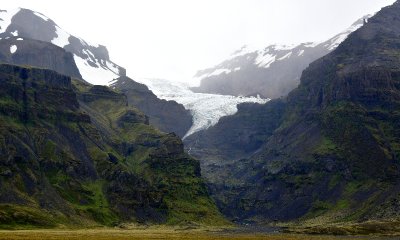 Ktigarjokull Glaicer, Stigafoss Waterfalls, Stiga River, Iceland 616 