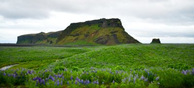 Hjrleifshfi is a huge rock or an island, Iceland 1378a 