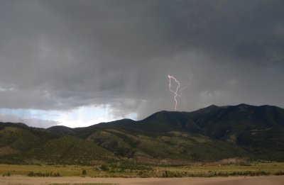 Lightning at Great Sand Dunes National Monument
