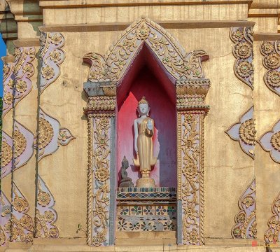 Wat Nong Khrop Phra Chedi Buddha Image Niche (DTHCM2660)