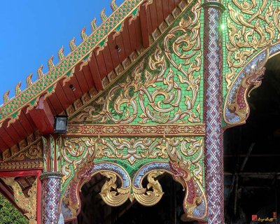 Wat Nong Khrop Phra Ubosot Gable Naga (DTHCM2666)