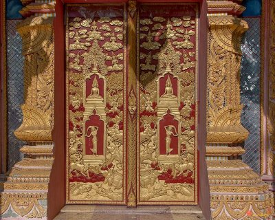 Wat Ko Chok Phra Wihan Center Doors (DTHCM2696)