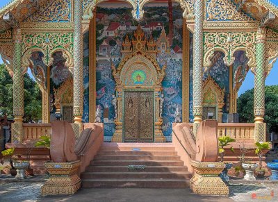 Wat Tha Ton Ngui Phra Ubosot Entrance (DTHLU0542)