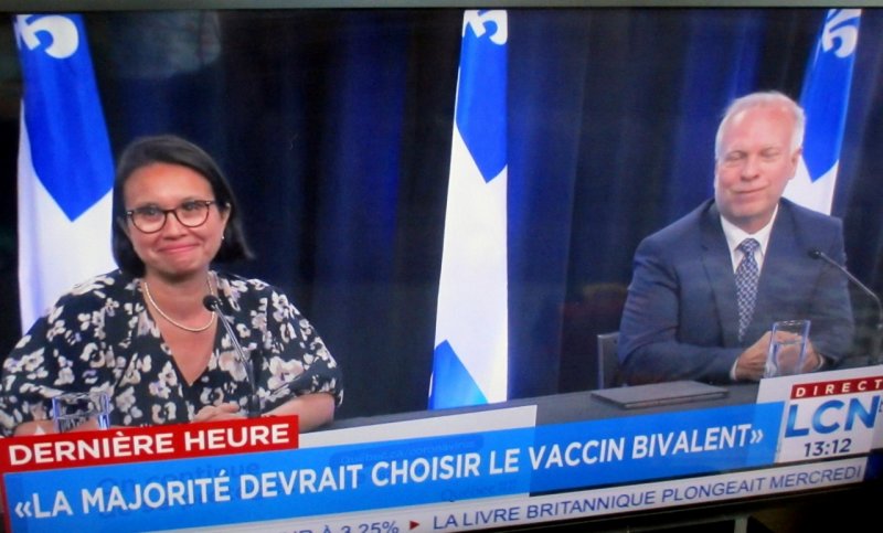 Le vaccin Bivalent disponible demain midi le 8 septembre.