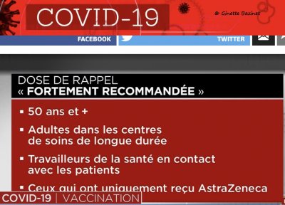 Canada recommande / Québec décidera...
