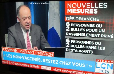 Mesures dès le 26 décembre