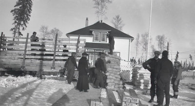 Unloading the Sled