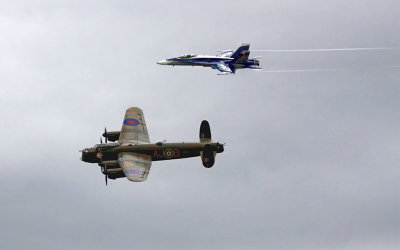 Lancaster and Hornet 