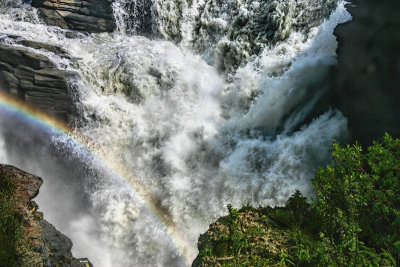 Falling Water and Rainbow 