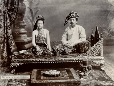 Burmese Prince and Princess 