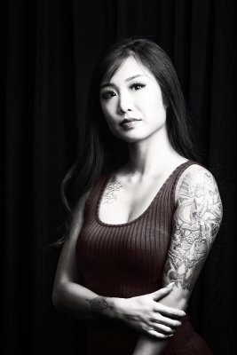 Tattooed Model 