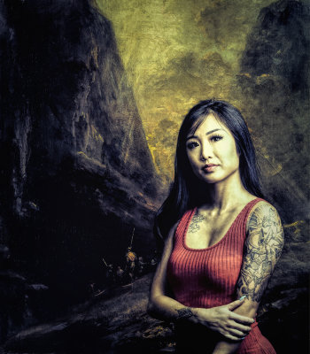 Tattooed Model PS 