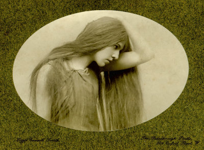 Lady with Long Hair 
