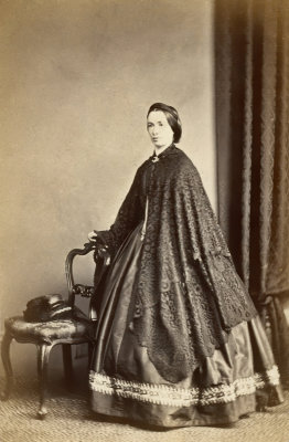 Lady Wearing a shawl 