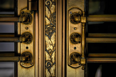 Brass Door Detail