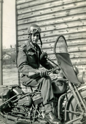 Officer on a Motorcycle 