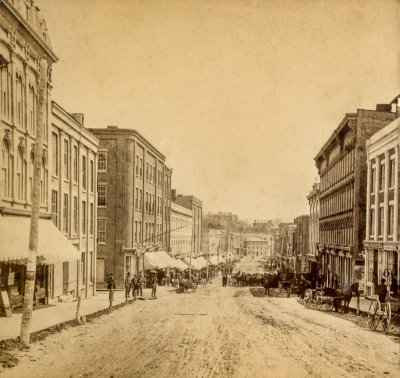 Crowd on Main Street