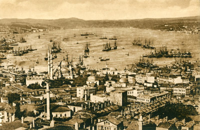 Overlooking the Bosphorus